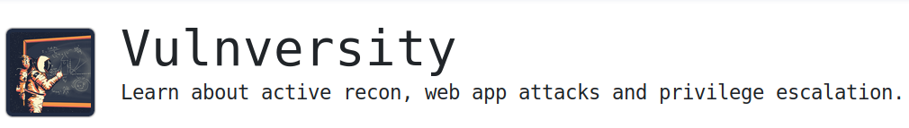 Try Hackme Vulnversity Walkthrough